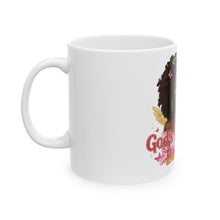 Load image into Gallery viewer, God's Favorite Baddie Ceramic Mug - Empowering Gift, Birthday Present, Coffee Lover's Mug, Inspirational Drinkware, Unique Home Decor