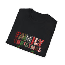 Load image into Gallery viewer, Family Christmas Crew 2025 Unisex T-Shirt, Holiday Apparel, Family Gathering Wear, Christmas Gift, Matching Family Shirts