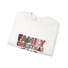 Load image into Gallery viewer, Festive Family Christmas Sweatshirt - Perfect for Holiday Gatherings, Family Photos, Gift, Cozy Wear, 2025 Style
