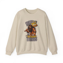 Load image into Gallery viewer, Rude of Solving Things Sweatshirt, Funny Crewneck, Unisex Humor Apparel, Gift for Him/Her, Casual Comfort Wear, Perfect for Every Occasion
