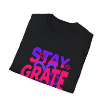 Load image into Gallery viewer, Stay Grateful Unisex Softstyle T-Shirt - Inspirational Tee for Everyday Wear, Gift for Him/Her, Positive Vibes, Gratitude Shirt