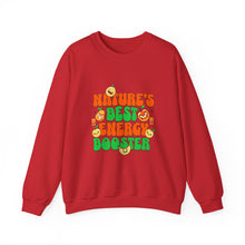 Load image into Gallery viewer, Nature's Best Energy Booster Sweatshirt | Comfortable Unisex Crewneck | Perfect Gift for Nature Lovers | Cozy Fall Apparel