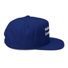 Load image into Gallery viewer, Embroidered Flat Bill Cap, Funny Quote Make Tricking Great Again Baseball Hat, Fun Quote Embroidered Cap, Embroidered Baseball Cap, Flat