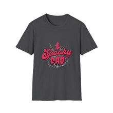 Load image into Gallery viewer, Spooky Dad T-Shirt, Unisex Halloween Shirt, Cute Dad Tee, Family Costume Shirt, Gift for Dads, Fall Fashion T-Shirt