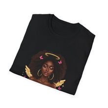 Load image into Gallery viewer, Gods Favorite Baddie Unisex T-Shirt, African American Woman Tee, Black Princess Shirt, Black History Gift, Self Love Apparel