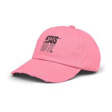 Load image into Gallery viewer, Unisex Distressed Cap - Jesus Did It Hat, Casual Fashion, Faith-Based Gift, Religious Accessory, Everyday Wear