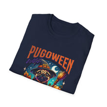Load image into Gallery viewer, Funny Quote Halloween Pug Unisex Softstyle T-Shirt, Cute Pug Tee, Halloween Dog Shirt, Funny Halloween Quote Top, Pug Lover Gift