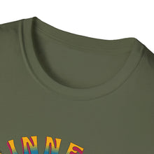 Load image into Gallery viewer, Inner Harmony Unisex T-Shirt, Bohemian Tee, Peaceful Vibe Shirt, Gift for Yogis, Mindfulness Apparel, Nature Lover T-Shirt