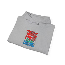 Load image into Gallery viewer, Trouble Maker Hoodie - Cozy Unisex Heavy Blend Sweatshirt for Casual Days, Gift for Friends, Trendy Streetwear