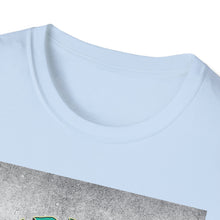 Load image into Gallery viewer, Surfing for Freedom Unisex Softstyle T-Shirt | Summer Vibe, Beachwear, Gift for Surfers, Casual Tee, Adventure Apparel
