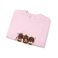 Load image into Gallery viewer, Melanin Magic Sweatshirt - Celebrating Diversity, Perfect Gift for Friends, Cozy Layer, Unisex Fashion, Fall/Winter Wear