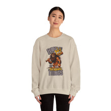 Load image into Gallery viewer, Rude of Solving Things Sweatshirt, Funny Crewneck, Unisex Humor Apparel, Gift for Him/Her, Casual Comfort Wear, Perfect for Every Occasion
