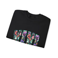 Load image into Gallery viewer, Floral Graphic Crewneck Sweatshirt, Cozy Unisex Sweatshirt, Everyday Comfort Sweatshirt, Flower Print Pullover, Trendy Gift Ideas