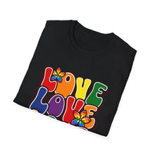 Load image into Gallery viewer, Funny Quotes Unisex Softstyle T-Shirt, Love, Love - Cute Graphic Tee, Sarcastic Saying Shirt, Humorous Gift, Comfy Tee, Hilarious Shirt
