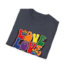 Load image into Gallery viewer, Funny Quotes Unisex Softstyle T-Shirt, Love, Love - Cute Graphic Tee, Sarcastic Saying Shirt, Humorous Gift, Comfy Tee, Hilarious Shirt