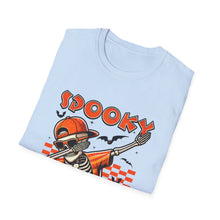 Load image into Gallery viewer, Halloween Skeleton T-Shirt, Spooky Season Tee, Unisex Softstyle Shirt, Fall Fashion, Halloween Costume Top