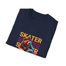 Load image into Gallery viewer, Retro Skater Unisex T-Shirt - Perfect for Skate Lovers, Streetwear, Casual Wear, Gift for Him/Her, Summer Fashion