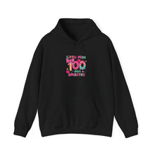 Load image into Gallery viewer, Cute Little Miss 100 Sweatshirt, Gifts for Kids, Birthday Hoodie, Cozy Hooded Sweatshirt, Fun Youth Apparel