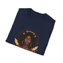 Load image into Gallery viewer, Gods Favorite Baddie Unisex T-Shirt, African American Woman Tee, Black Princess Shirt, Black History Gift, Self Love Apparel