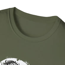 Load image into Gallery viewer, Gothic Skull T-Shirt, Edgy Casual Tee, Halloween Apparel, Unisex Graphic Shirt, Alternative Fashion, Spooky Style
