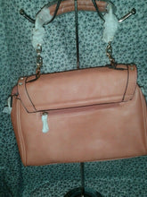 Load image into Gallery viewer, Diophy Peach Womens Evening Shoulder Bag Purse With Beautiful Rhinestones