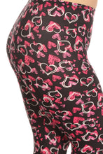 Load image into Gallery viewer, Womens Heart To Heart Valentine Plus Size Leggings XL, 1X, 2X
