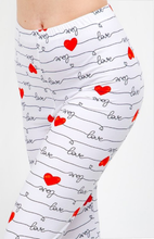Load image into Gallery viewer, Womens Sweet Heart Leggings S M L
