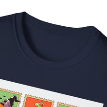 Load image into Gallery viewer, Halloween Themed T-Shirt, Unisex Softstyle Tee for Fall, Trick or Treat Shirt, Spooky Casual Wear, Halloween Party Apparel

