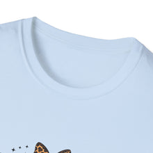 Load image into Gallery viewer, Halloween Trick or Treat Unisex Softstyle T-Shirt | Fun Halloween Tee, Spooky Shirt, Fall Apparel, Trick or Treat Shirt, Costume Party Top
