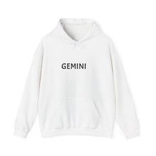Load image into Gallery viewer, Gemini Astrology Hoodie, Unisex Astrology Sweatshirt, Zodiac Sign Gift, Horoscope Apparel, Birthday Present, Astrology Lover Clothing
