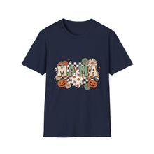 Load image into Gallery viewer, Fall Themed Mama T-Shirt, Halloween Shirt, Unisex Tee, Gift for Mom, Autumn Fashion
