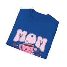 Load image into Gallery viewer, Mom Fuel T-Shirt, Cute Coffee Tee for Moms, Gift for Mother's Day, Casual Wear, Funny Mom Shirt, Unisex Softstyle T-Shirt
