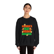 Load image into Gallery viewer, Nature's Best Energy Booster Sweatshirt | Comfortable Unisex Crewneck | Perfect Gift for Nature Lovers | Cozy Fall Apparel
