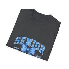 Load image into Gallery viewer, Senior T-Shirt, Graduation Gift, Class of 2026, Unisex Tee, Softstyle Shirt, Senior Year Celebration, Proud Graduate Merch

