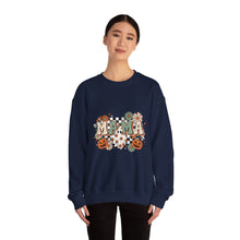Load image into Gallery viewer, Fall Vibes Mama Sweatshirt, Cozy Crewneck for Moms, Halloween Gift, Seasonal Apparel, Autumn Fashion
