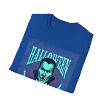 Load image into Gallery viewer, Halloween Vampire T-Shirt | Unisex Softstyle Tee, Spooky Shirt, Halloween Costume, Men's &amp; Women's Apparel, Fun Gift
