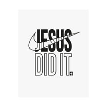 Load image into Gallery viewer, Nike-Inspired Jesus Vertical Poster, Christian Wall Art, Faith Decor, Inspirational Home Accent, Gift for Believers, Religious Decor
