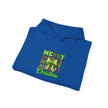 Load image into Gallery viewer, Merry Christmas Hooded Sweatshirt, Unisex Sweatshirt for Holidays, Festive Winter Wear, Cozy Gift for Family, Christmas Style
