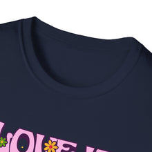 Load image into Gallery viewer, Pride Month T-Shirt, Love Is Love Graphic Tee, Unisex LGBTQ+ Apparel, Softstyle Pride Shirt, Inclusive Fashion, Celebratory Gift
