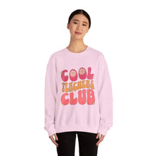 Load image into Gallery viewer, Cool Teachers Club Sweatshirt - Fun Teacher Apparel, Gift for Educators, Teacher Appreciation, School Spirit Wear, Cozy Unisex Crewneck
