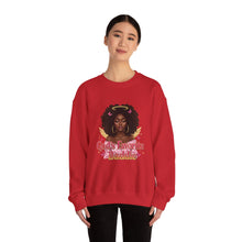 Load image into Gallery viewer, Black History African American Woman Gods Favorite Baddie Sweatshirt, Black Princess Self Love Crewneck Pullover, Unisex Heavy Blend Jumper,

