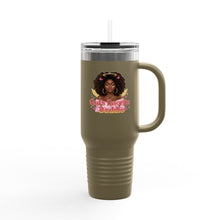 Load image into Gallery viewer, God's Favorite Daughter Insulated Travel Mug, 40oz - Stylish Travel Cup for Daily Adventures, Great Gift for Sisters and Friends, [...]
