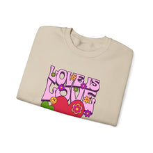 Load image into Gallery viewer, Pride Month Sweatshirt - Love is Love Crewneck, Unisex Casual Wear, LGBTQ+ Apparel, Spring Fashion, Gifts for Valentine's Day
