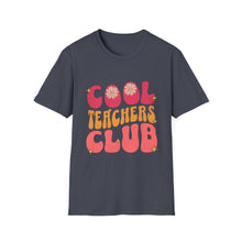 Load image into Gallery viewer, Cool Teachers Club T-Shirt, Teacher Appreciation Gift, Back-to-School Shirt, Fun Teacher Tee, Casual Classroom Attire
