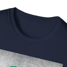 Load image into Gallery viewer, Surfing for Freedom Unisex Softstyle T-Shirt | Summer Vibe, Beachwear, Gift for Surfers, Casual Tee, Adventure Apparel
