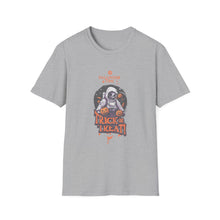 Load image into Gallery viewer, Halloween Astronaut Graphic T-Shirt, Unisex Halloween Tee, Trick or Treat Shirt, Space-Themed Apparel, Fun Casual Wear
