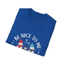 Load image into Gallery viewer, Cheerful Holiday T-Shirt | Fun Graphic Tee for Kids &amp; Adults, Perfect for Family Gatherings, Christmas, Parties, Gifts
