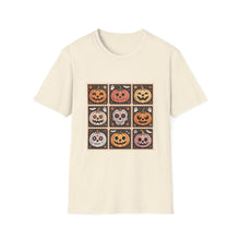 Load image into Gallery viewer, Halloween Pumpkin Patch T-Shirt | Unisex Softstyle Tee, Spooky Season Apparel, Fall Festival Shirt, Trick or Treat Outfit, Halloween Gift
