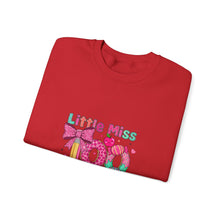 Load image into Gallery viewer, Little Miss Smarter Crewneck Sweatshirt - Kids Gift, Cute, Inspirational, Cozy, Everyday Wear
