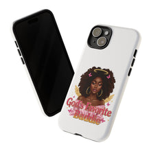 Load image into Gallery viewer, Tough Cases, Phone Case with God's Favorite Baddie, Durable Phone Case, Protective Phone Cover, Unique Cell Phone Case, Fun Phone
